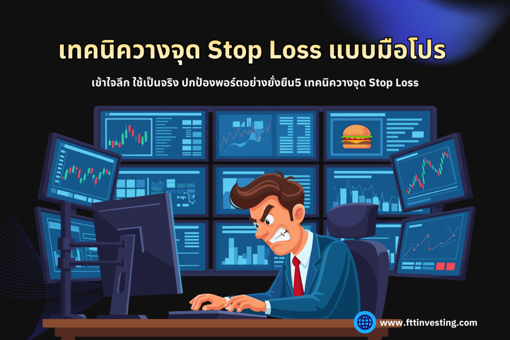 เทคนิควางจุด Stop Loss แบบมือโปร – เข้าใจลึก ใช้เป็นจริง ปกป้องพอร์ตอย่างยั่งยืน5 เทคนิควางจุด Stop Loss