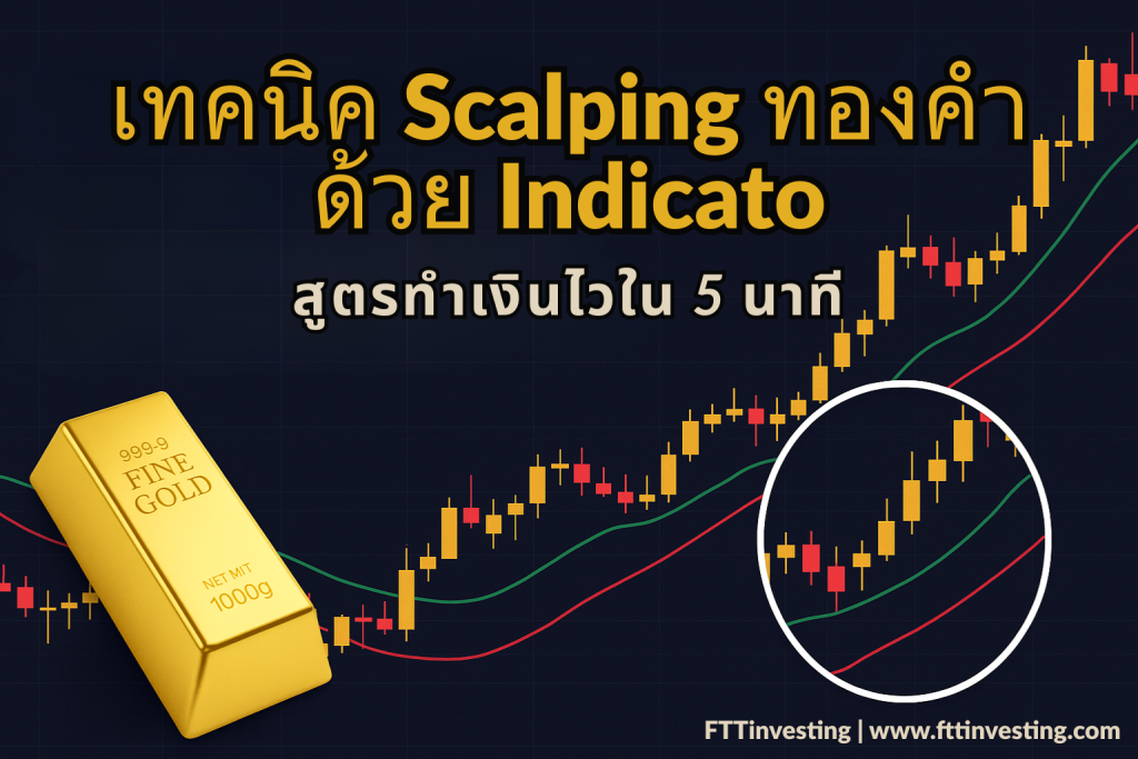 เทคนิค Scalping ทองคำด้วย Indicator: สูตรทำเงินไวใน 5 นาที