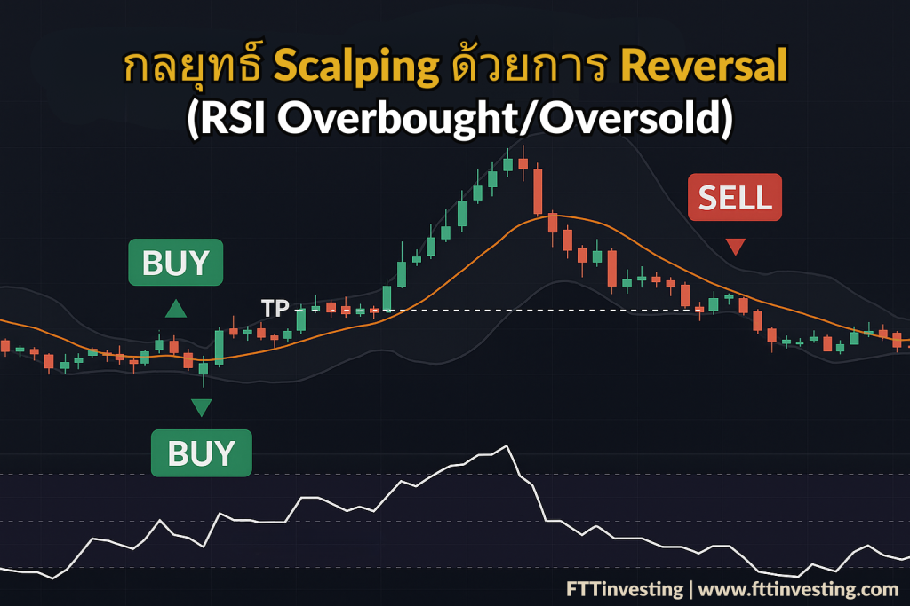เทคนิค Scalping ทองคำด้วย Indicator: สูตรทำเงินไวใน 5 นาที