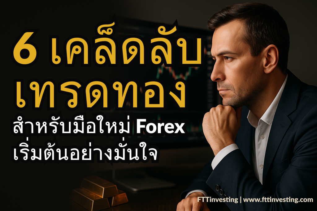 6 เคล็ดลับเทรดทอง สำหรับมือใหม่ Forex เริ่มต้นอย่างมั่นใจ