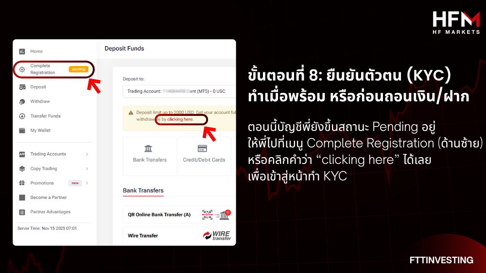 วิธีเปิดบัญชี HFM ล่าสุด2025