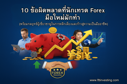 10 ข้อผิดพลาดที่นักเทรด Forex มือใหม่มักทำ