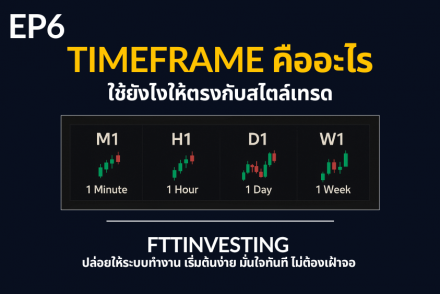 Timeframe คืออะไร? มือใหม่ควรรู้ก่อนเริ่มเทรด Forex