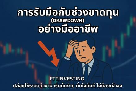 การรับมือกับช่วงขาดทุน (Drawdown) อย่างมืออาชีพ