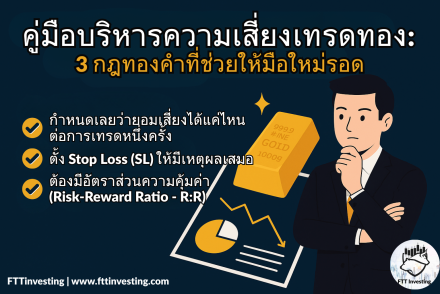 คู่มือบริหารความเสี่ยงเทรดทอง