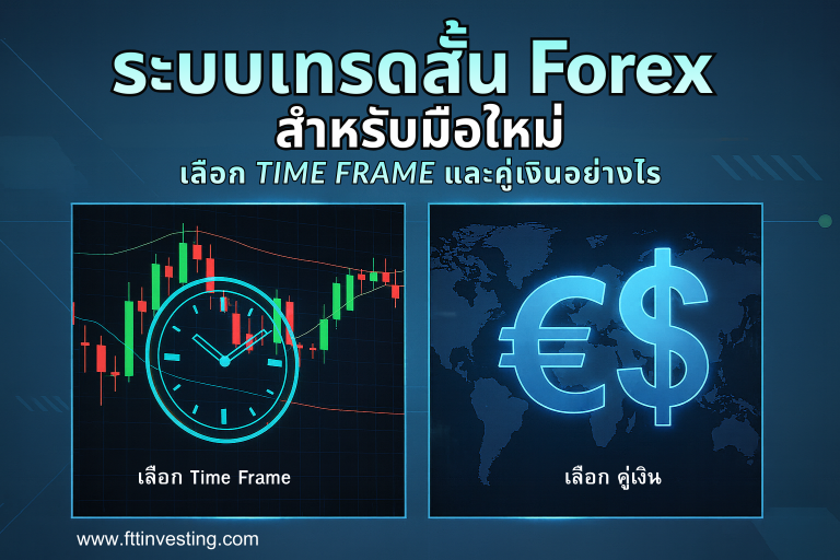 ระบบเทรดสั้น Forex สำหรับมือใหม่: เลือก Time Frame และคู่เงินอย่างไร
