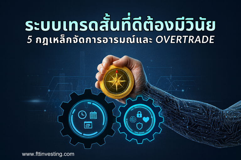 ระบบเทรดสั้น ที่ดีต้องมีวินัย: 5 กฎเหล็กจัดการอารมณ์และ Overtrade