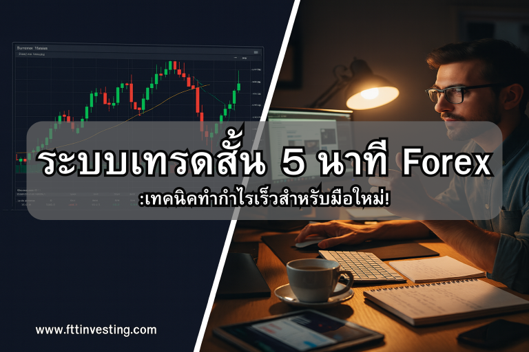 ระบบเทรดสั้น 5 นาที Forex: เทคนิคทำกำไรเร็วสำหรับมือใหม่!