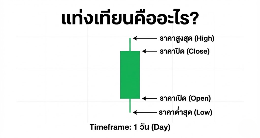 แท่งเทียนคืออะไร?