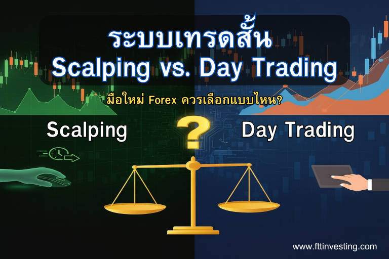 ระบบเทรดสั้น: Scalping vs. Day Trading มือใหม่ควรเลือกอะไร?